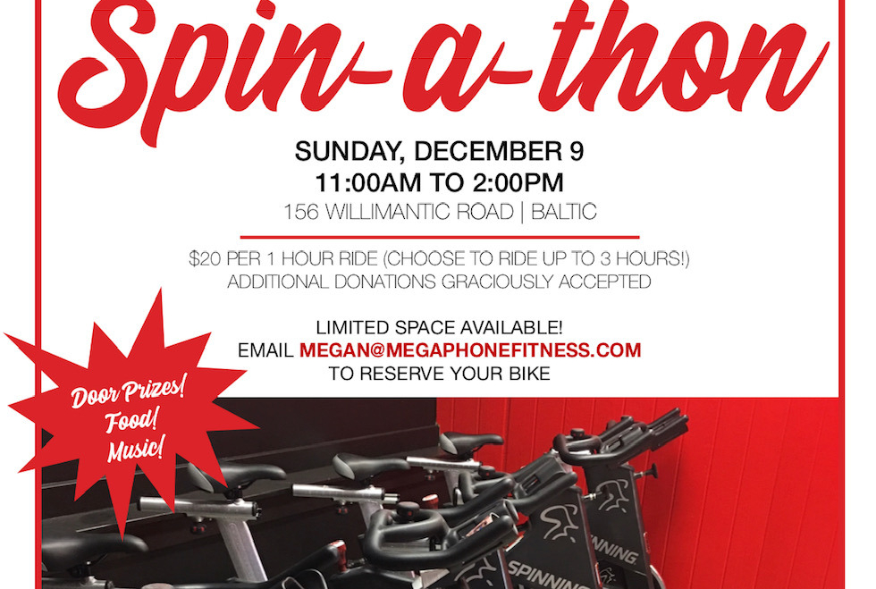 Megaphone Fitness hosts Pedal for a Purpose SPIN-A-THON
